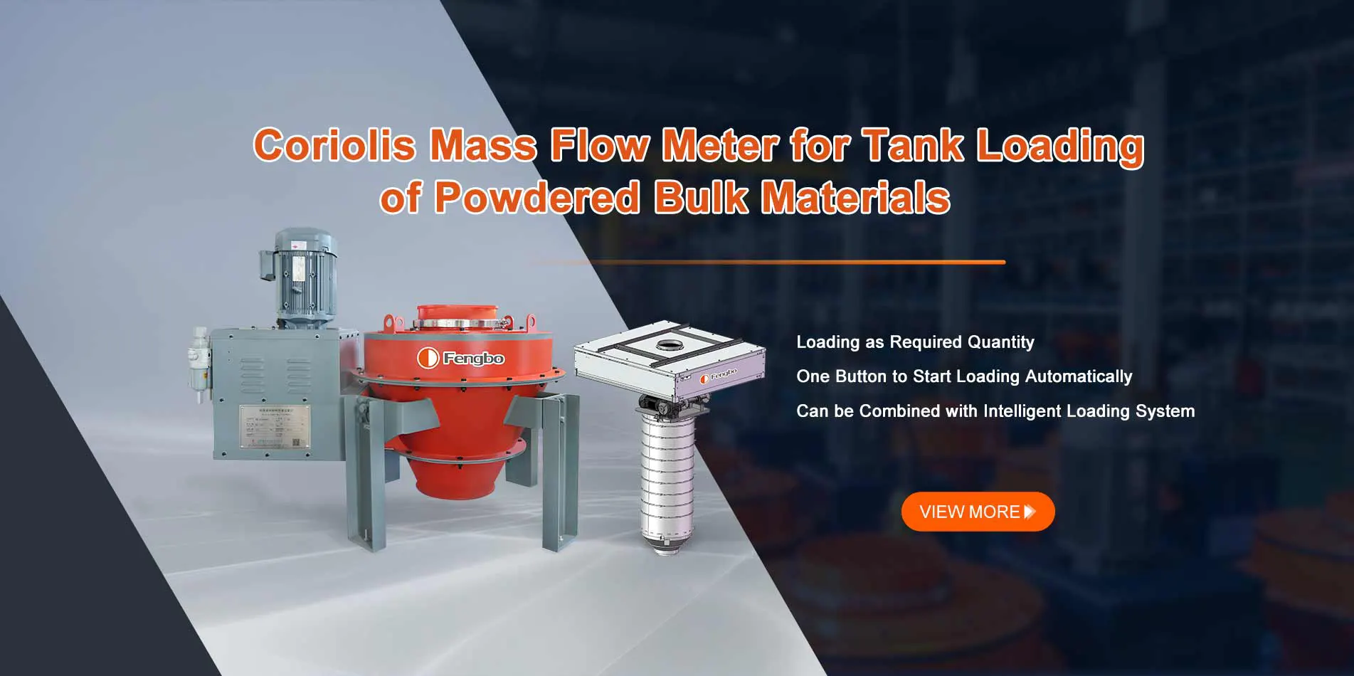 Tank Feeding Bulk Powder