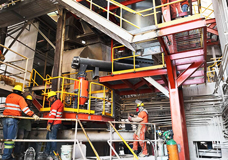 Application of Fly Ash and Raw Meal Weighing in Mexico Cement Plant